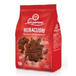 Lazzaroni печенье с какао и шоколадной крошкой Rubacuori, 300 гр