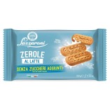 Lazzaroni печенье молочное Zerole без добавленного сахара, 220 гр