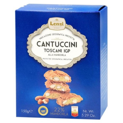 Lenzi печенье Кантуччини с миндалем, 150 гр
