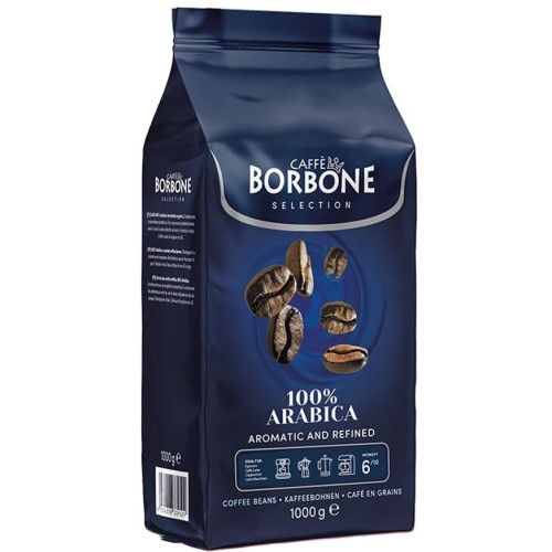 Caffe Borbone 100% Arabica, зерно, 1000 гр