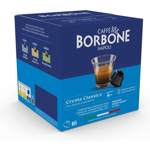 Caffe Borbone Crema Classica, для Dolce Gusto, 16 шт