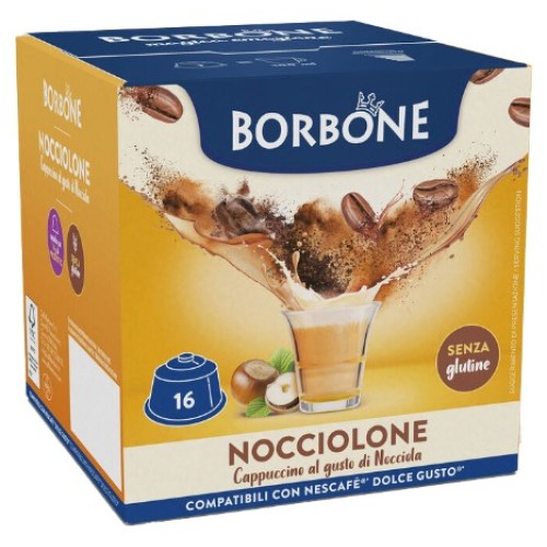 Caffe Borbone Hazelnut, для Dolce Gusto, 16 шт