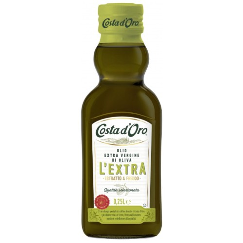 Costa d'Oro оливковое масло extra virgin, нерафинированное, 250 мл
