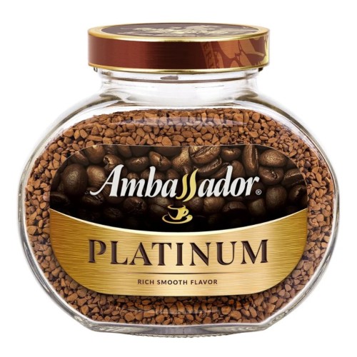 Ambassador Platinum, растворимый кофе, 95 гр
