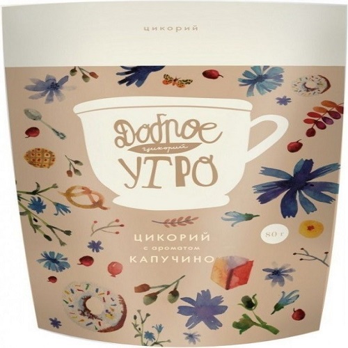 Доброе утро цикорий Капучино, 80 гр