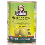 Delphi оливки с косточкой в рассоле Super Mammouth, 820 гр