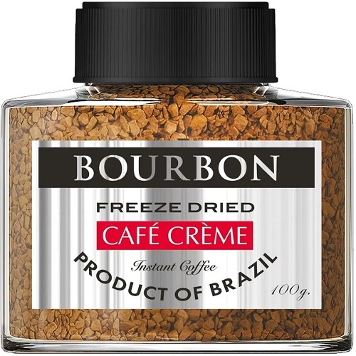 Bourbon Cafe Creme, растворимый кофе, 100 гр
