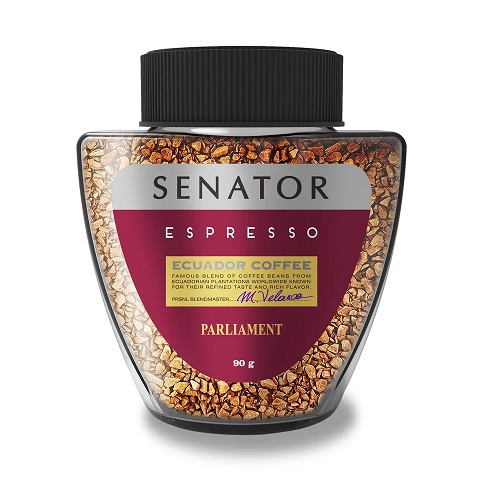 Senator Parliament, растворимый кофе, 90 гр