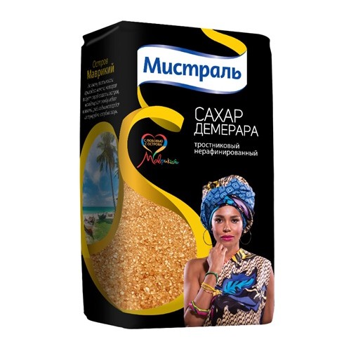 Мистраль сахар тростниковый Демерара, 500 гр Мистраль сахар тростниковый Демерара, 500 гр