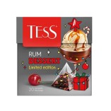 Tess чай черный Rum Dessert, 20 пирамидок