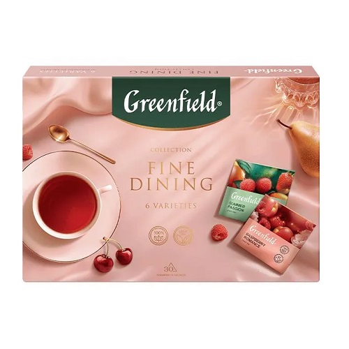 Greenfield набор Fine Dining: 6 видов чая по 5 пирамидок