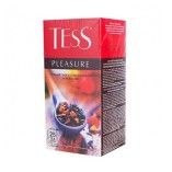 Tess черный чай Pleasure, 25 пакетиков