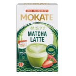 Mokate Latte Matcha Клубника, 6 х 14 гр