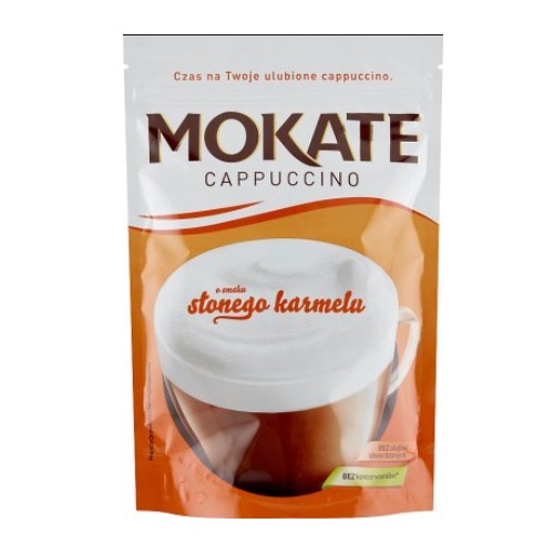 Mokate Cappuccino Соленая карамель, 110 гр Mokate Cappuccino Соленая карамель, 110 гр