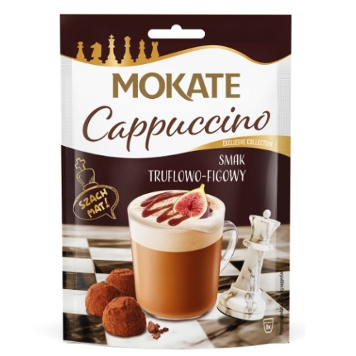 Mokate Cappuccino со вкусом шоколадного трюфеля и инжира, 25 гр