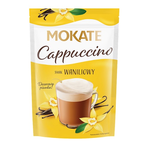 Mokate Cappuccino Ваниль, 110 гр Mokate Cappuccino Ваниль, 110 гр