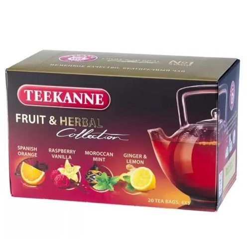Teekanne чай ассорти фруктовых вкусов, 20 пакетиков
