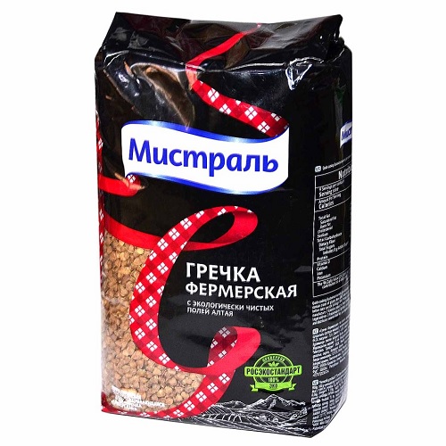 Мистраль гречка фермерская, 900 гр Мистраль гречка фермерская, 900 гр