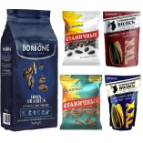 Кофе в зернах Borbone и 4 вида семечек