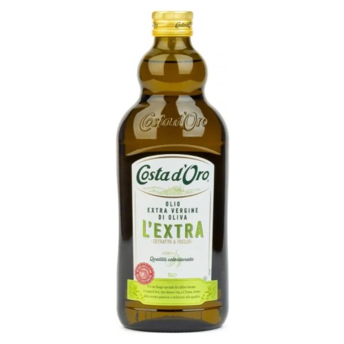 Costa d'Oro оливковое масло extra virgin, нерафинированное, 1 л