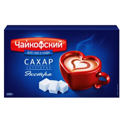 Чайкофский сахар рафинад, 1000 гр.