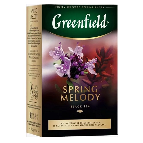 Greenfield чай черный Spring Melody, 100 гр