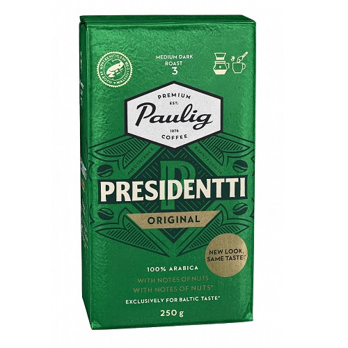 Paulig Presidentti, молотый, 250 гр