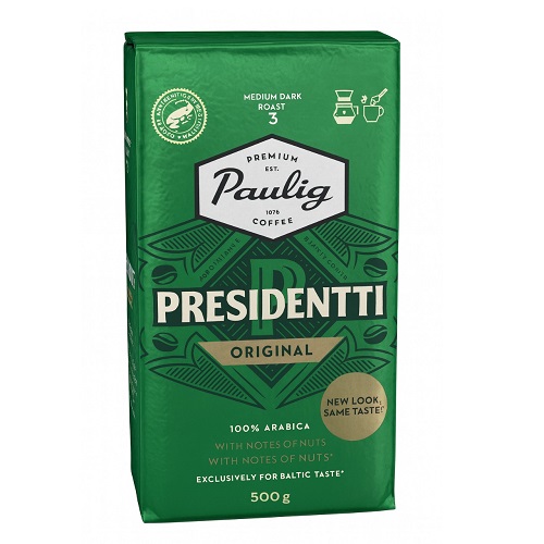 Paulig Presidentti, молотый, 500 гр