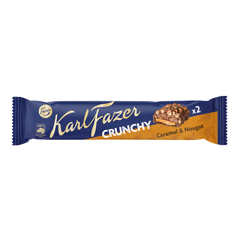 Karl Fazer шоколад молочный с хрустящим рисом, 55 гр