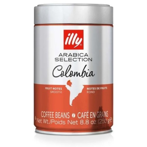 illy Monoarabica Colombia, зерно, 250 гр