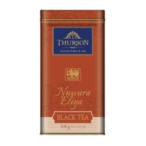 Thurson чай черный Nuwara Eliya, ж/б, 100 гр