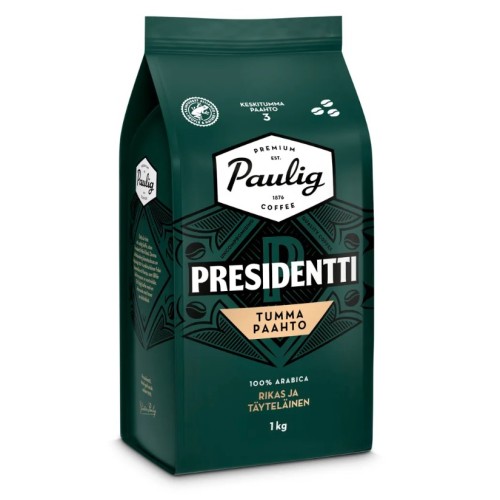 Paulig Presidentti Original Strong, зерно, 1000 гр