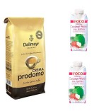 Кофе зерновой и кокосовая вода с личи