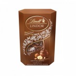 Lindt Lindor шоколад молочный с фундуком, 200 гр