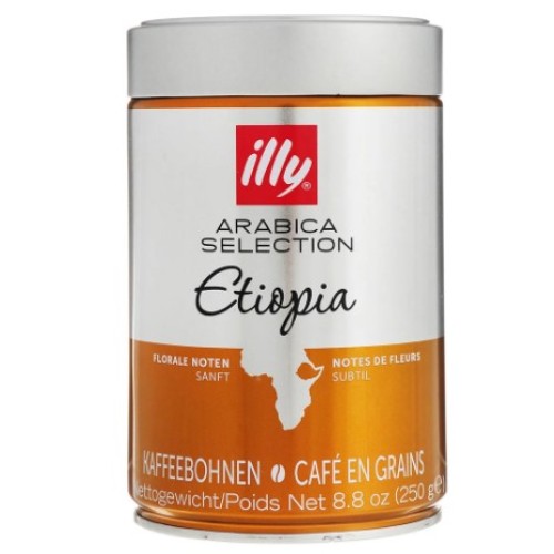illy Monoarabica Ethiopia, зерно, 250 гр.