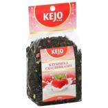 Kejo foods чай черный клубника со сливками, 200 гр.