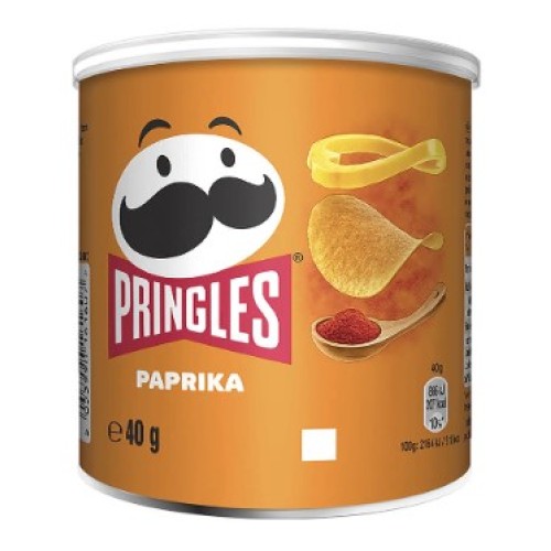 Pringles чипсы картофельные Паприка, 40 гр