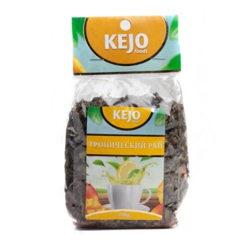 Kejo foods чай зеленый Тропический рай, 200 гр