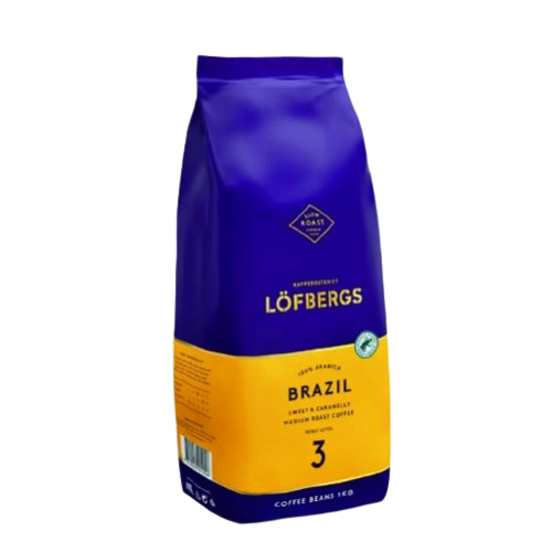 Lofbergs Brazil, зерно, 1000 гр