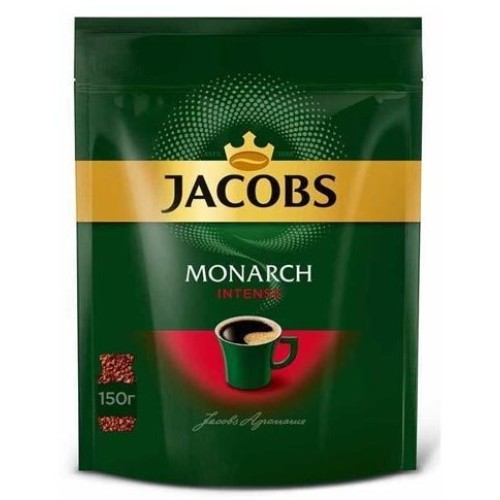 Jacobs Monarch Intense, растворимый, м/у, 150 гр