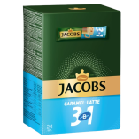 Jacobs Карамель Латте 3 в 1, растворимый, 24 шт