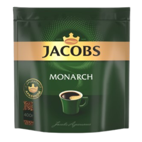 Jacobs Monarch, растворимый, м/у, 400 гр