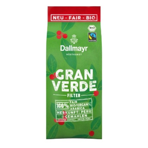 Dallmayr Gran Verde BIO, молотый, 220 гр