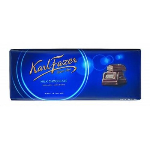 Karl Fazer шоколад молочный, 200 гр
