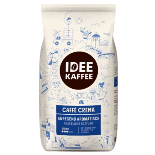 Idee Kaffee Caffe Crema, зерно, 750 гр