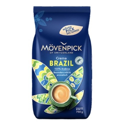 Movenpick Crema Brazil, зерно, 750 гр