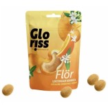 Gloriss FLÖR кешью в белом шоколаде с апельсином и лемонграссом, 65 гр