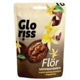 Gloriss FLÖR грецкий орех в молочном шоколаде с ванилью, 50 гр