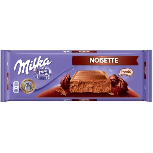 Milka шоколад молочный Noisette, 270 гр