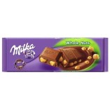 Milka шоколад молочный Whole Nut, 250 гр
